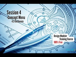 ANSYS Design Modeler Full Free Course, Session 4.5: Enclosure