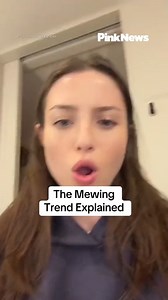 The mewing trend is taking over TikTok. And big celebs are even taking part. Professionals are now speaking out against the potential risks of mewing. | PinkNews