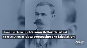 29 reactions · 6 comments | On this day in 1889, Herman Hollerith received a patent for the electro-mechanical tabulator that would revolutionize data processing and tabulation at the Census Bureau and worldwide. Learn more about Hollerith and his invention: https://go.usa.gov/xtY64 #CensusHistory | U.S. Census Bureau | Facebook