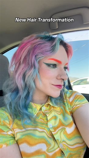 4.3K views · 95 reactions | This is definitely one of my top favorite hair color and styles!! Pastel vibes for Easter hehe using @Iroiro colors 﫶 use code: ‘caykeface’ to save!!  #hairdye #hairtransformation #coloredhair #rainbowhair #mullet #altmullet #mullethaircut #hairfashion #hairstyles #fyp #explorereels #reelstrending | Caykeface | Facebook