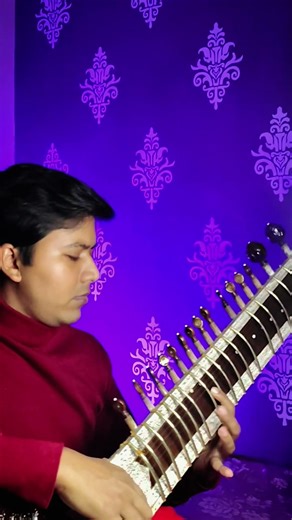 Jiya Lage Na – Mesmerizing Sitar Cover | Soulful Instrumental #sitar #bollywoodinstrumental #shorts