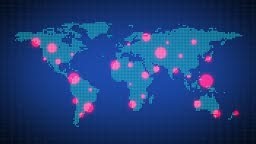 World map background