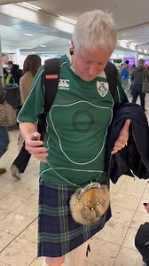 🏉| We’ve been out chatting to fans making the trip to Dublin for tomorrow’s big game - including Bitza…We’re big fans of the kilt. The prediction? Not so much.