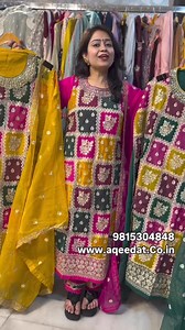 15K views · 84 reactions | Best seller !! Organza just@₹1690/- To place order click on link  https://www.aqeedat.co.in/live/weekend-full-of-surprises-310824 | AQEEDAT | Facebook