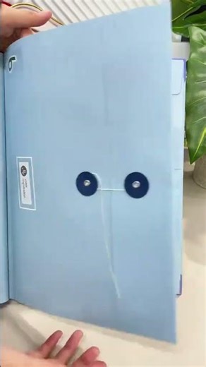 Accordion File Organizer Manila Pocket Document Folder for Passports, Certificates& Important Papers