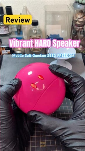 Review...Mobile Suit Gundam SEED FREEDOM Vibrant HARO Speaker Figure