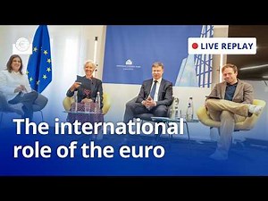 High-level panel discussion on: The international role of the euro