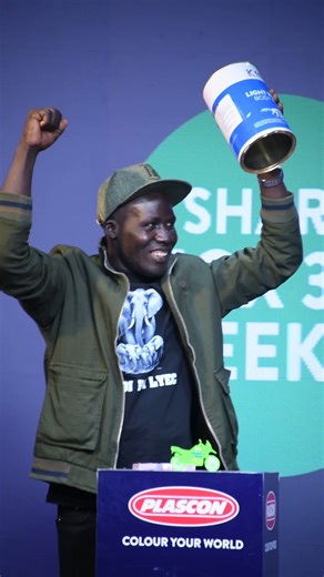 Walter is your ideal big brother. As one of our #PaintAndWin winners, he used his UGX 1M cash prize to clear his sister’s tuition and rode home with a motorbike too! Simply buy paint worth UGX 100,000 or more, SMS your code to 7197, and you could be next! #ColourYourWorld | Plascon Uganda