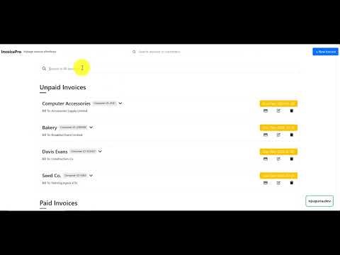 React Invoices — Clean invoicing, delightful UX