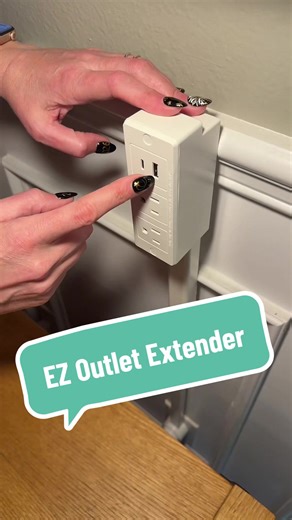 EZ Outlet Extender: Make Hard-to-Reach Outlets Accessible