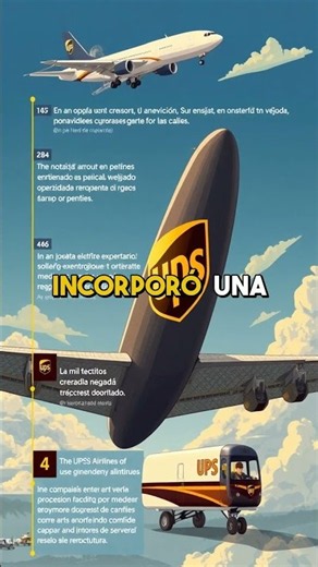 UPS pasó de usar vuelos a tener una aerolínea