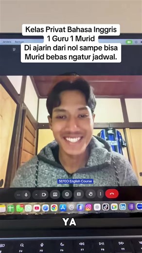 Kelas Privat Bahasa Inggris: 1 Murid 1 Guru