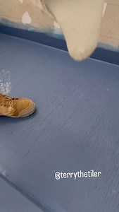 Screeding shower base with sand and cement mix to suit the channel grate 👌 #screed #melbournebuilder #tiler #melbournetiler #tileinstallation | Terry Zheng