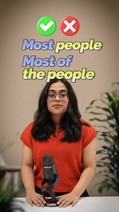 1.7K views | Stop Making This Grammar Mistake! ⚠️ 'Most' vs 'Most of'...