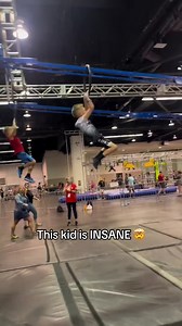 Kid Completing Ninja Obstacle Course — Amazing Climbing Skill