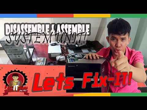How to Disassemble and Assemble a System Unit | Computer Hardware Tutorial