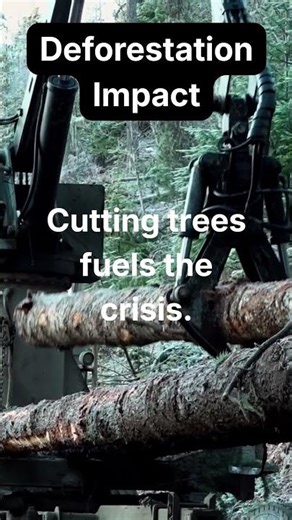 How Deforestation Fuels the Climate Crisis #climatechange #globalwarming