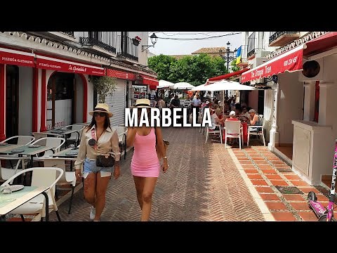 Marbella Spain 🇪🇸 Walking Tour | Best of Costa del Sol 4K