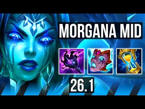 MORGANA vs VEL'KOZ (MID) | EUW Master | 26.1