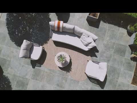 Alicante inspirowana jest stylem śródziemnomorskim, łącząc eleganckie, zaokrąglone linie #altano