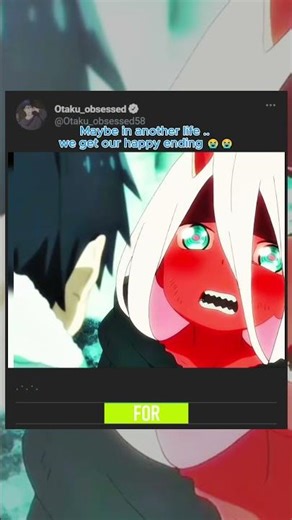 They are made for each other ♥️ #darlinginthefranxx #anime #animeedits #shorts