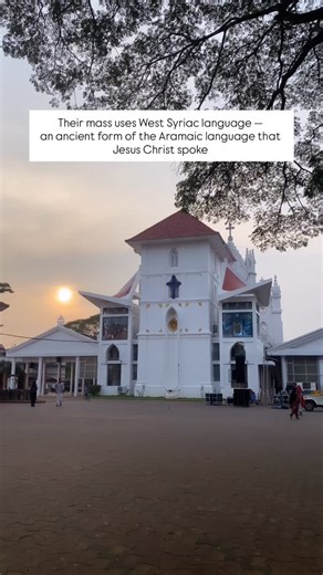 Corina Justin on Instagram: "Their mass uses West Syriac language — an ancient form of the Aramaic language that Jesus Christ spoke This liturgical tradition is beautifully preserved in the Malankara Jacobite Syrian Church, with chants, prayers, and melodies that have been passed down for centuries. Listening to the Qurbono here feels like stepping back into the early Christian era. Every chant echoes history, every melody carries centuries of faith. Standing there feels like touching the roots 