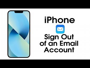 iPhone How to Sign Out of an Email Account | How to Delete or Remove an Email Account