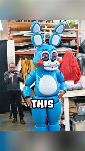 This is what toy bonnie looks like behind the scenes!