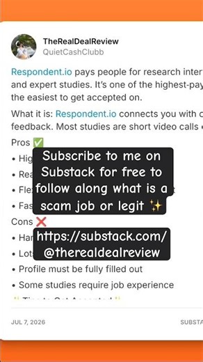 Respondent.io : READ THIS BEFORE YOU APPLY ✅ | #shorts