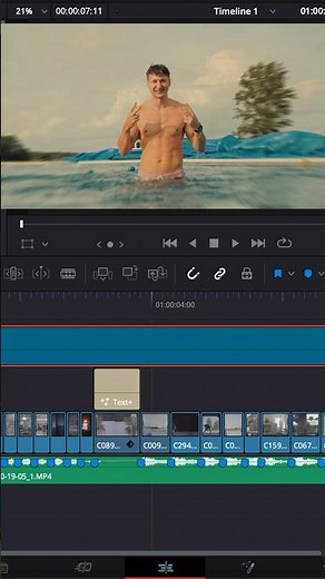 How to Add Zoom Blur in Davinci Resolve