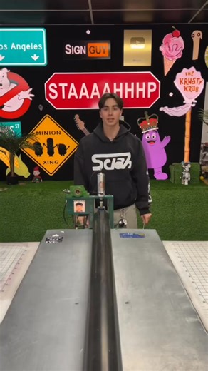 Most dangerous sign ever! #scary #ghosts #haunted #signs #storytime #work #late #thesignguy #signguy #foryoupage #fyp #91 | Austin Mollno