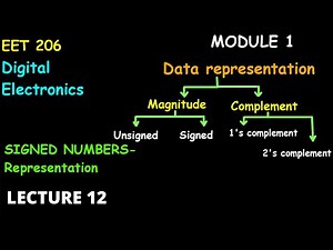 Signed numbers- representation || EET 206 DIGITAL ELECTRONICS || KTU