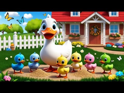 "🎶 Five Little Ducks Challenge! Can You Remember The Lyrics? Quack Your Way to Victory! 🦆✨"
