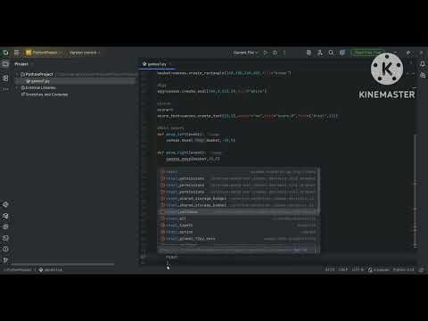 Catch the egg game developed using Pycharm #python #coding #developer