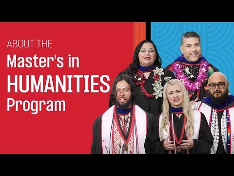Master of Arts in Humanities at California State University, Northridge