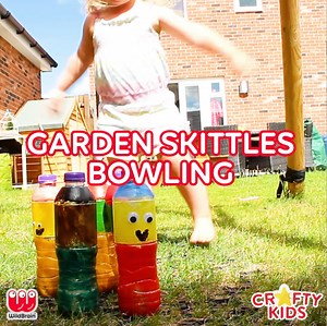 47K views · 205 reactions | Build an Outdoor Bowling Alley  Looking for more to make with your Crafty Kids? Check out the WildBrain website for more ideas!  https://goo.gl/amfwvJ | Crafty Kids | Facebook