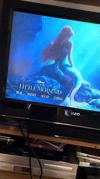 The Little Mermaid 2023 Blu-ray Menu Walkthrough