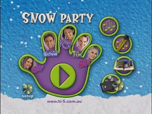 Hi-5 - Snow Party (Roadshow Entertainment DVD) - Full Menu Walkthrough