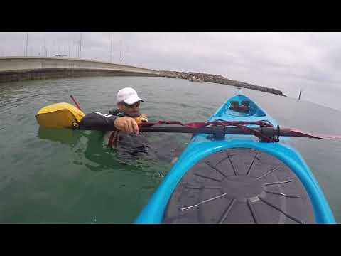 Self rescue sit on top kayak, Kajak Sport Self Rescue Clamps, Paddle Floats Self-Rescue Ladder