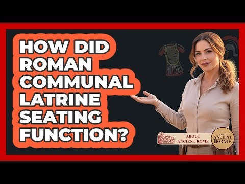 How Did Roman Communal Latrine Seating Function?