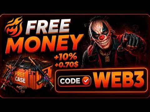 Hellcase Promo Code "WEB3" - FREE MONEY +0.70$ and 10% DEPOSIT BONUS / Best Hellcase Promocode 2026