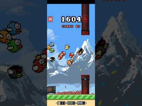 Unlocking the bird chipper power up in Flappy Crush