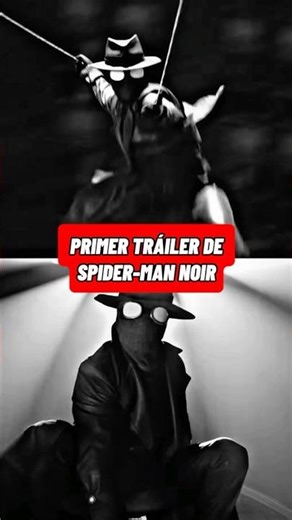 🔥Primer tráiler de Spider-Man Noir😱 #spiderman #spidermannoir #marvel