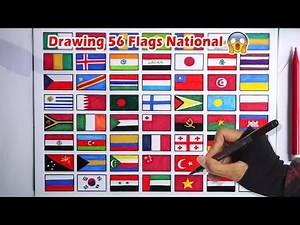 40+flag drawings |how to draw flag drawing 🥵|step by step |