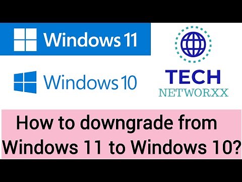 How to downgrade from Windows 11 to Windows 10?