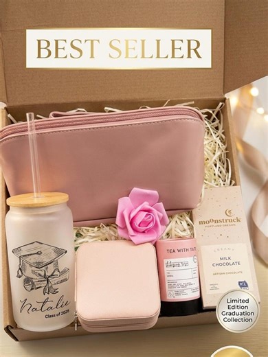 Custom Graduation Gift for Her, Personalized Gift Box, College Grad Gift, High School Graduation Gift, Name Gift - Etsy