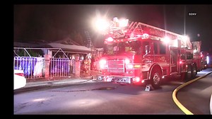 House fire displaces two and kills a dog outside Lemon Grove