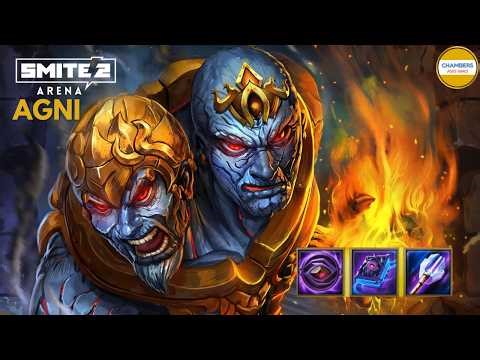 Agni Full Power Build Goes Nuclear | Smite 2 Arena Gameplay
