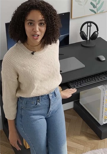 Compact Small Computer Desk for Home Office