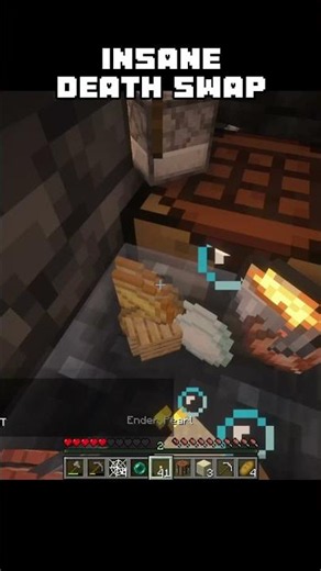 This Death Swap Play Was INSANE! #shorts #minecraft